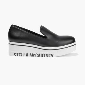 Stella McCartney Binx Faux Leather Platform Slip On Sneaker